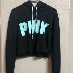 Victoria’s Secret Pink cropped hoodie in a small